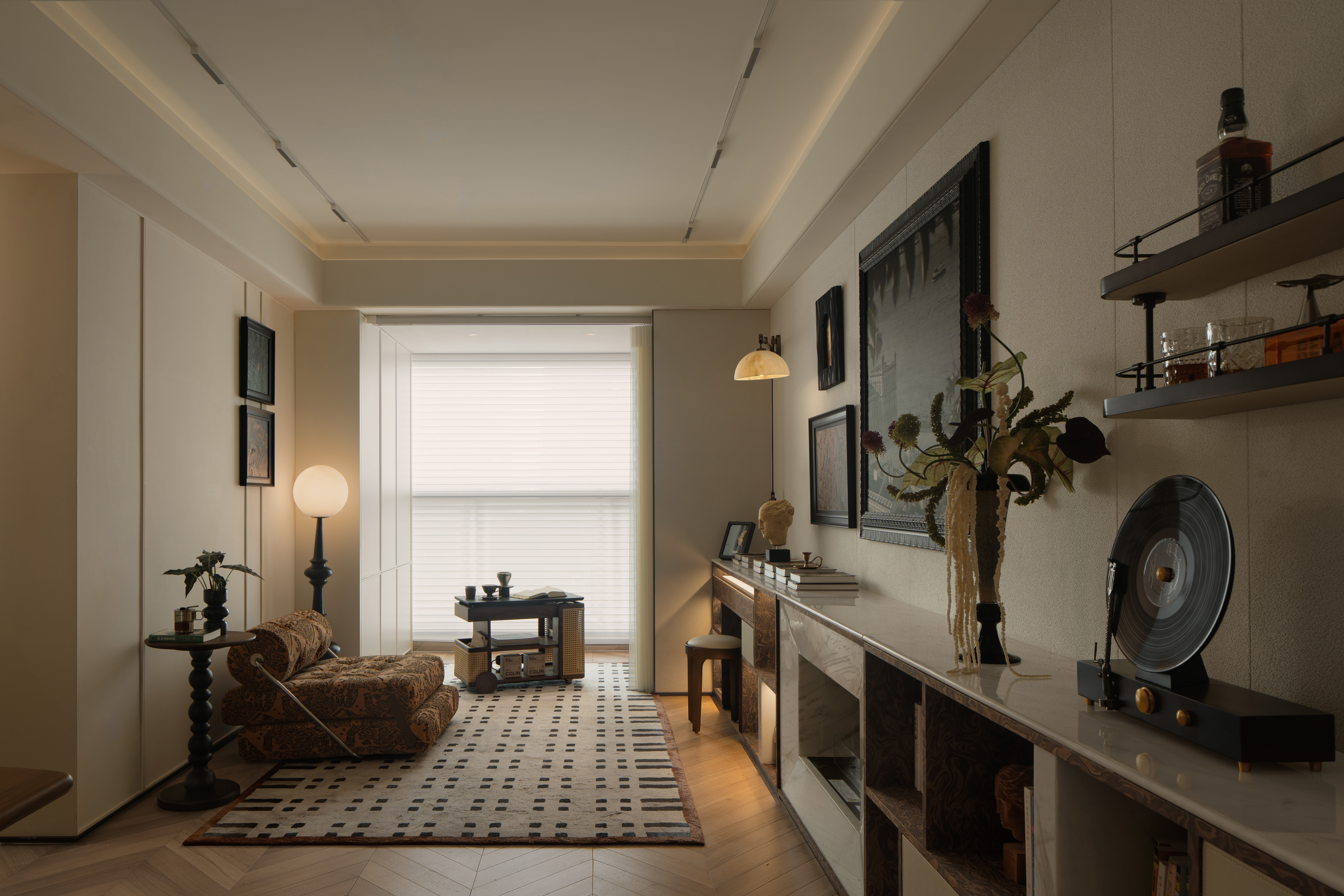 深圳天健和瑞府样板房丨中国广东丨软装零次方陈设设计,硬装朴悦设计,诗意空间设计-2