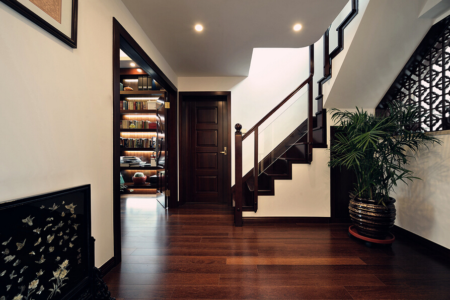 平新中式别墅装修——传承文化-6