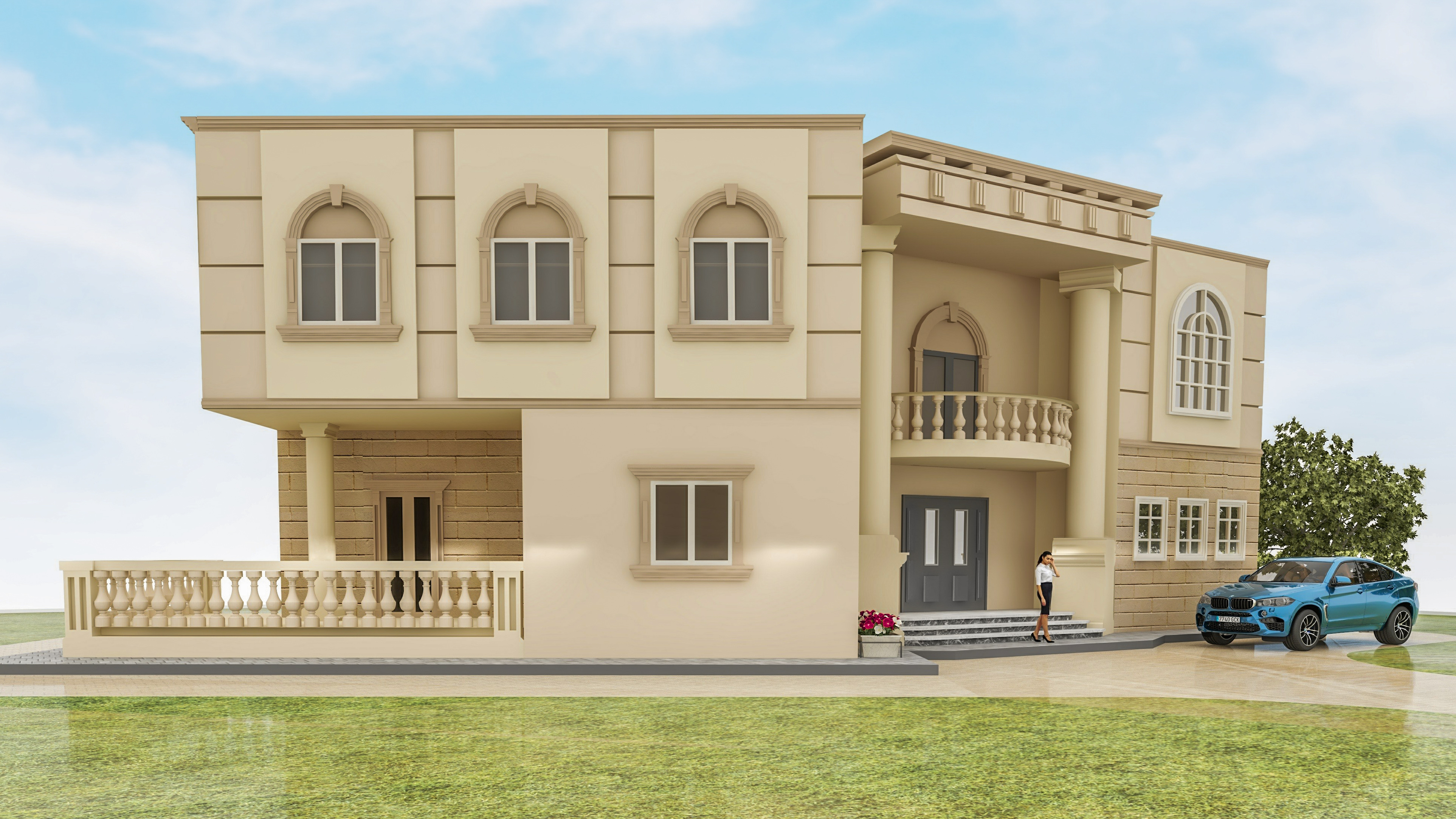 新古典主义别墅-41