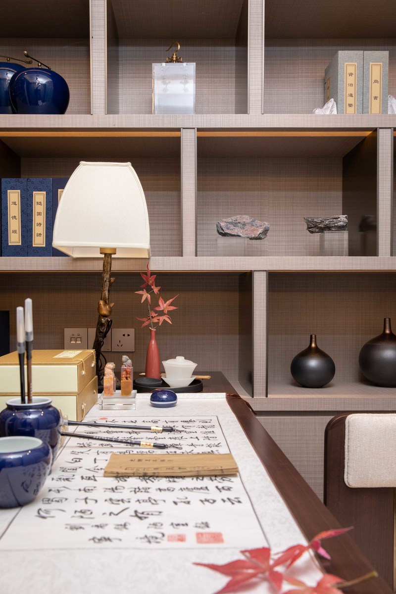 融侨郑州中晟悦城东苑样板间 | 现代东方意境的完美呈现-26