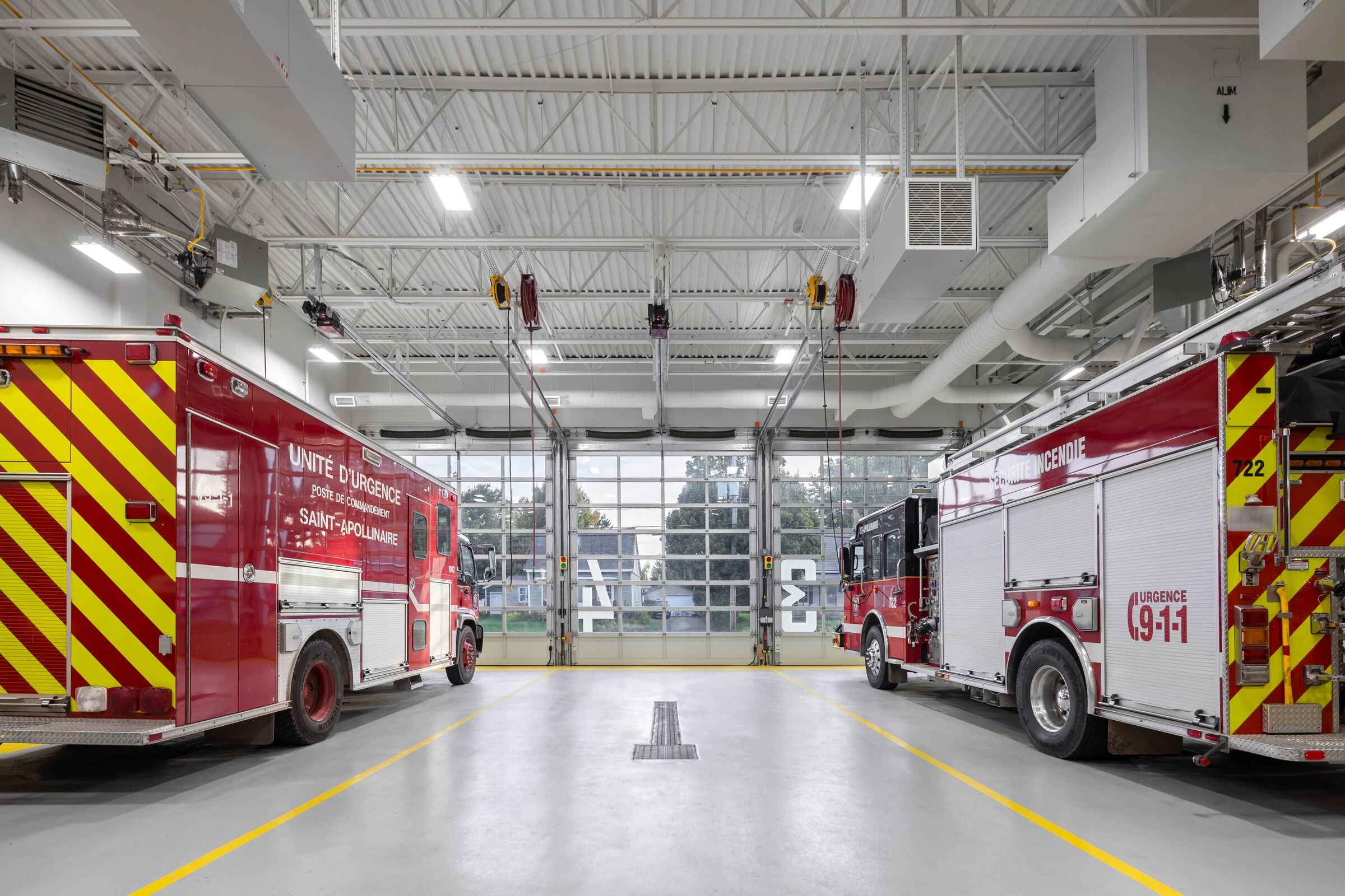 圣阿波利奈尔消防站丨加拿大魁北克丨CCM2 建筑事务所-22