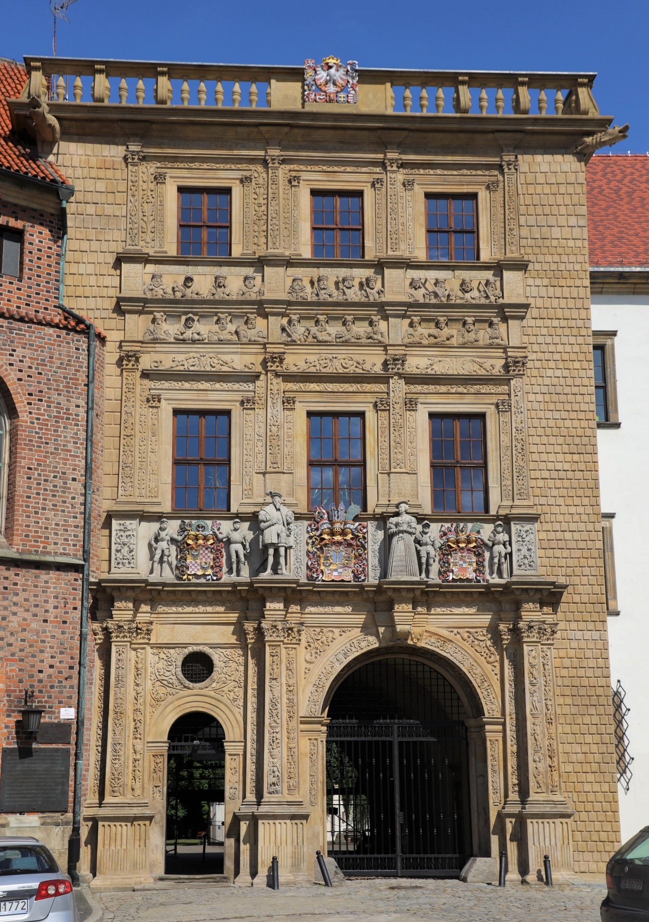 Brzeg市Piastów Śląskich城堡入口大门修复项目-26