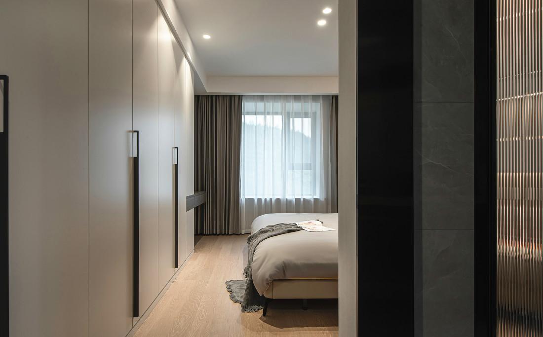 森罗设计 · 浅色系客厅与香槟色卧室-31