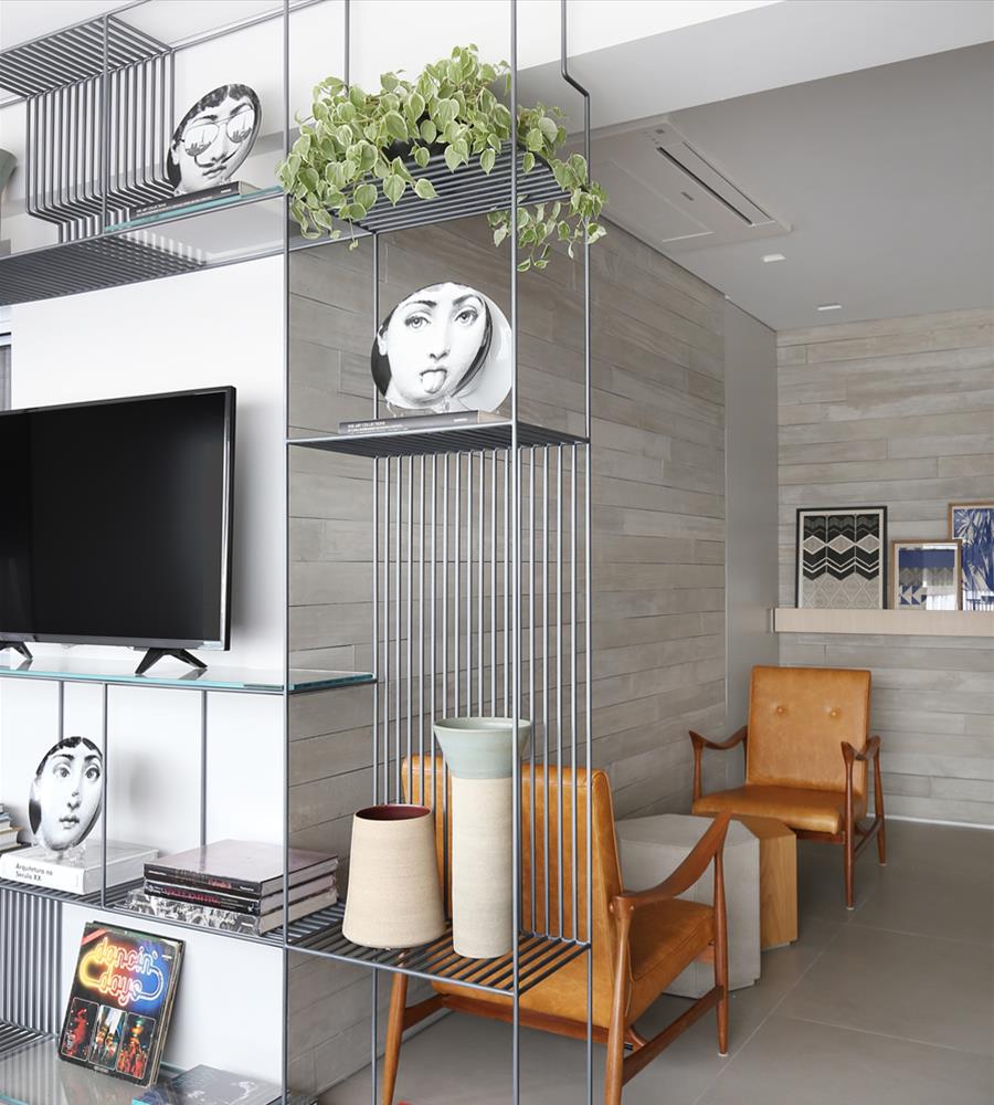 巴西简约公寓,混凝土与生活艺术的融合-3