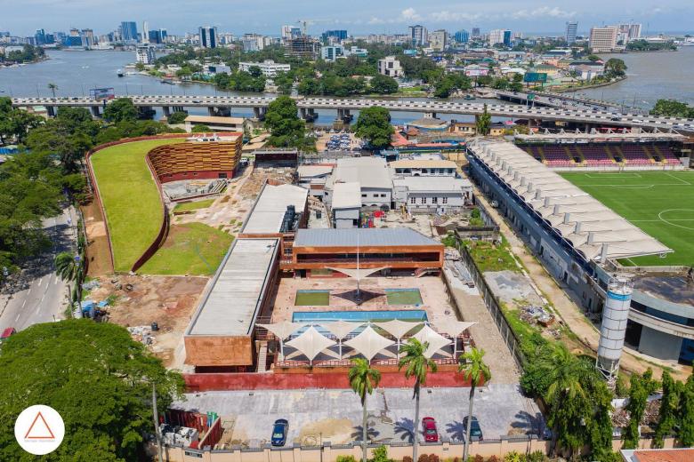 SI.SA (Studio Imagine Simply Architecture)丨JK Randle Centre for Yoruba History & Culture – Pool and Arcade丨Nigeria-11