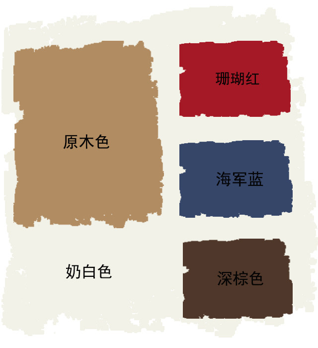 千元预算打造现代美式红蓝风情居室-19