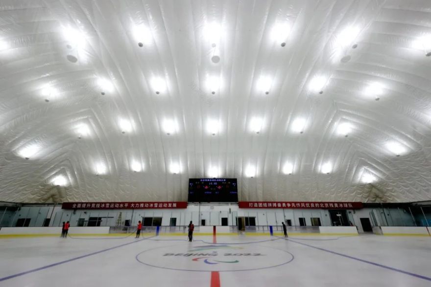 北京冬残奥会首个新建备战训练场馆落成-18