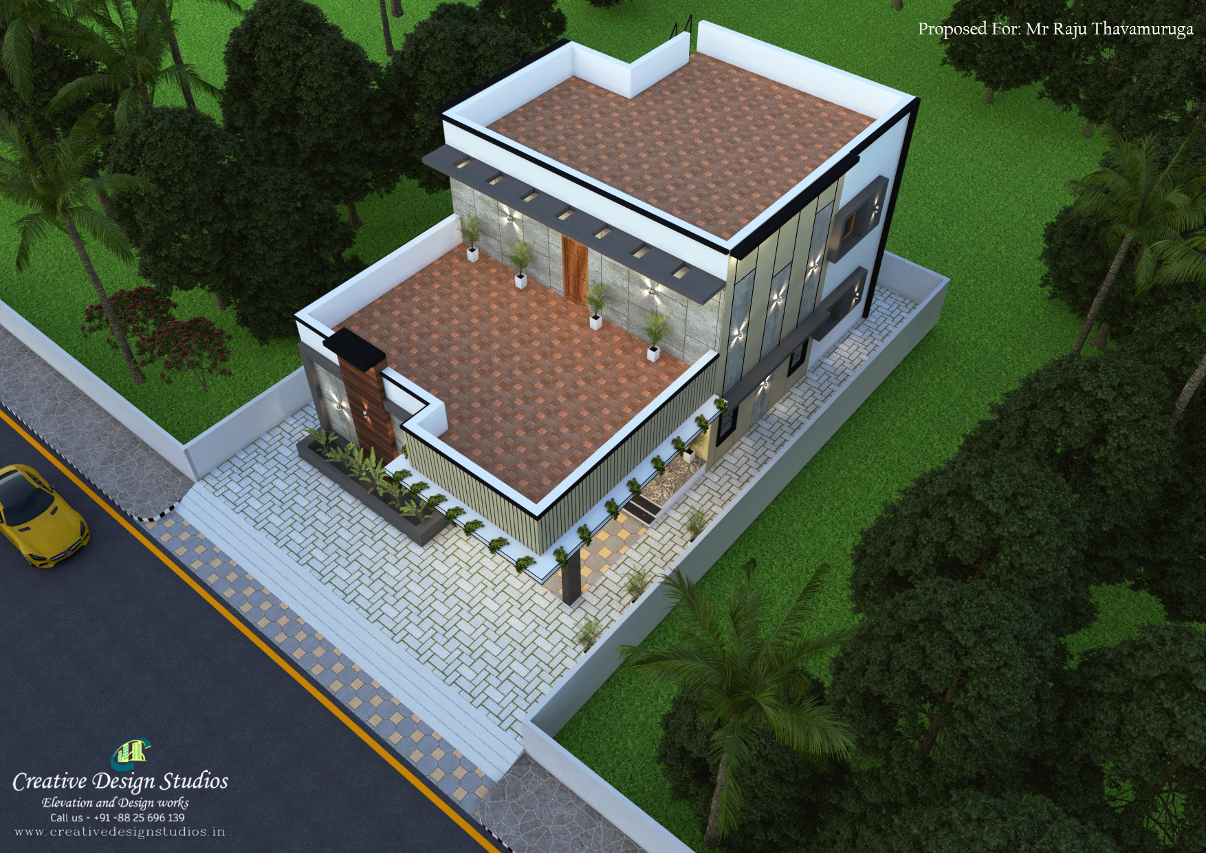 3 室 1 厅 1 卫的房子丨Creative Design Studios-8