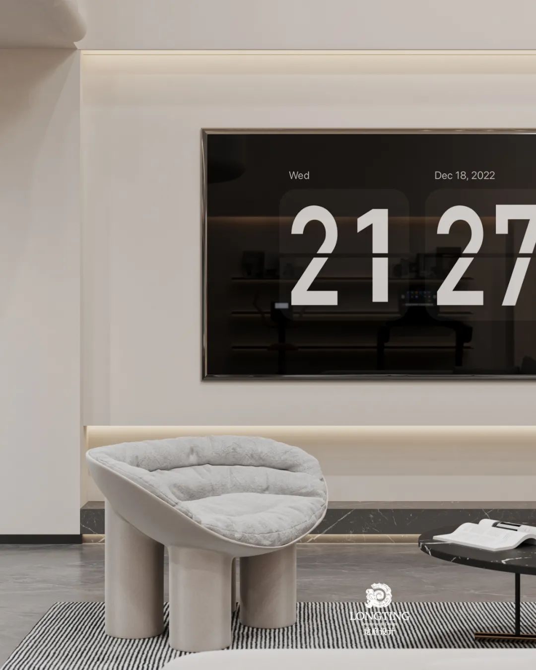 西湖观邸 410 方现代黑白空间设计丨中国湖州-26