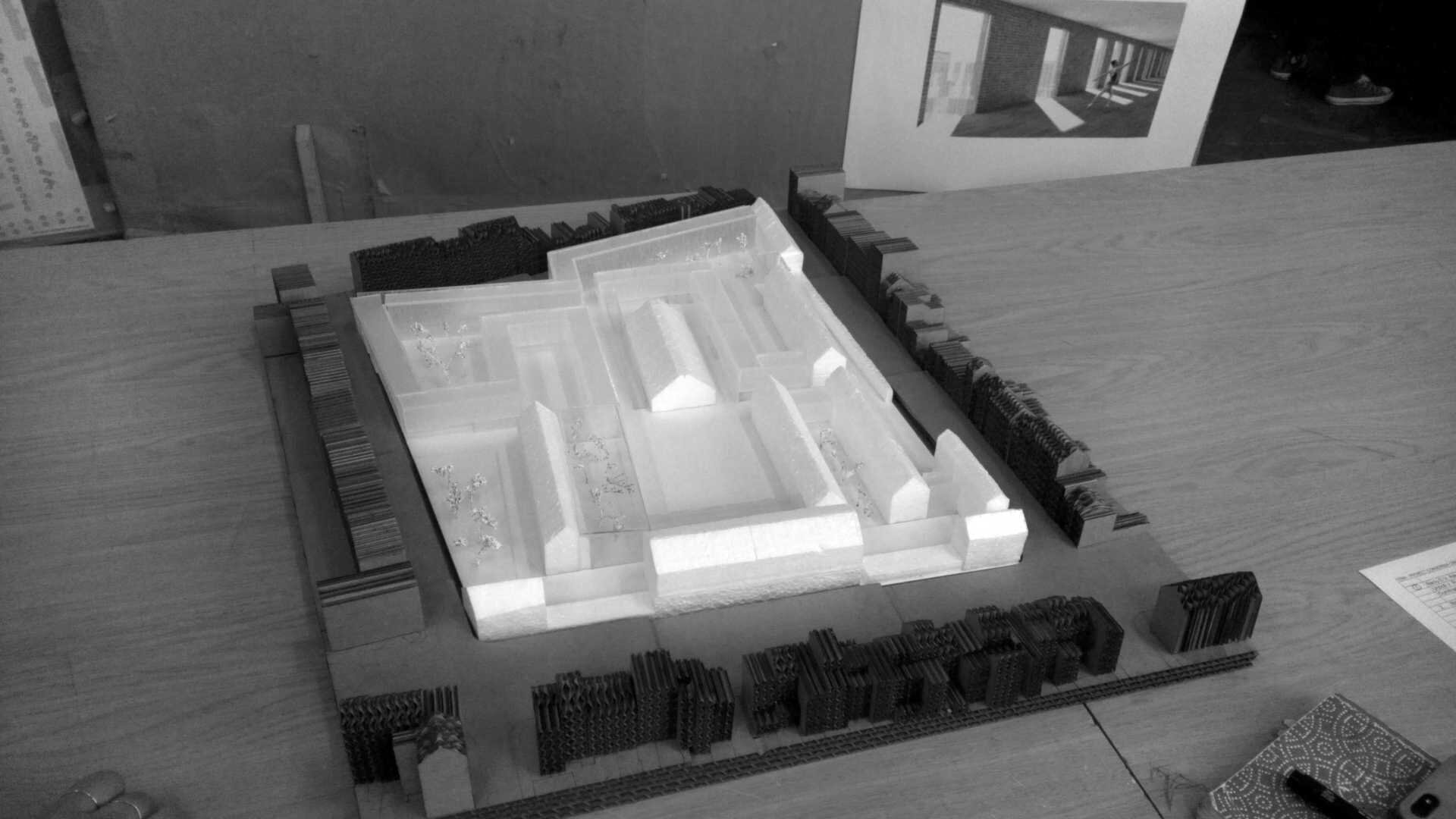 “Crown Barracks”从军事营房到大学校园改造丨比利时-47