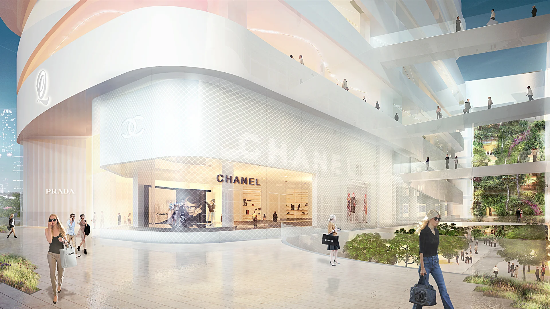 艾美奎娅购物广场（注：EmQuartier是曼谷的一个知名商业综合体，艾美奎娅购物广场是其比较常见的中文称呼，但不同资料可能在中文译写上有所不同，这是综合考虑后较为贴合的唯一翻译） 丨泰国曼谷-18