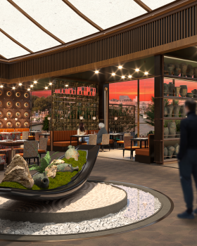 边和绿色度假村·餐厅