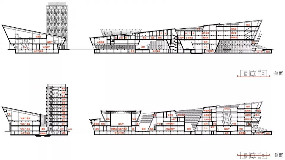 淮安市城市博物馆,图书馆,文化馆,美术馆丨同济大学建筑设计研究院（集团）有限公司-103