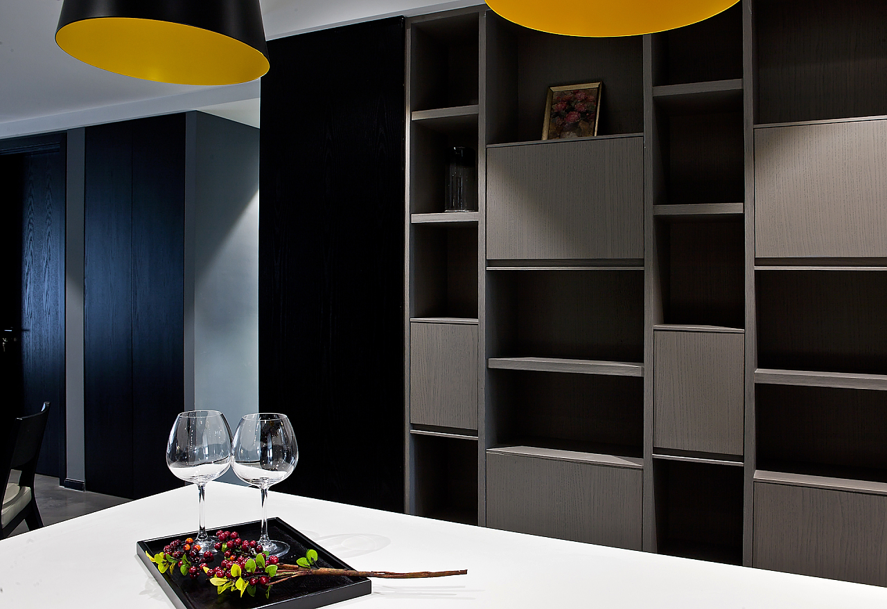 了不起的高级黑——160m²东方福邸  罗晓设计-7