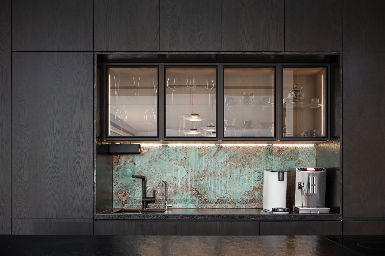 天鹅湖上380m²精致隐奢的家丨中国深圳丨鸿艺源设计（硬装）,例外软装设计（软装）-22