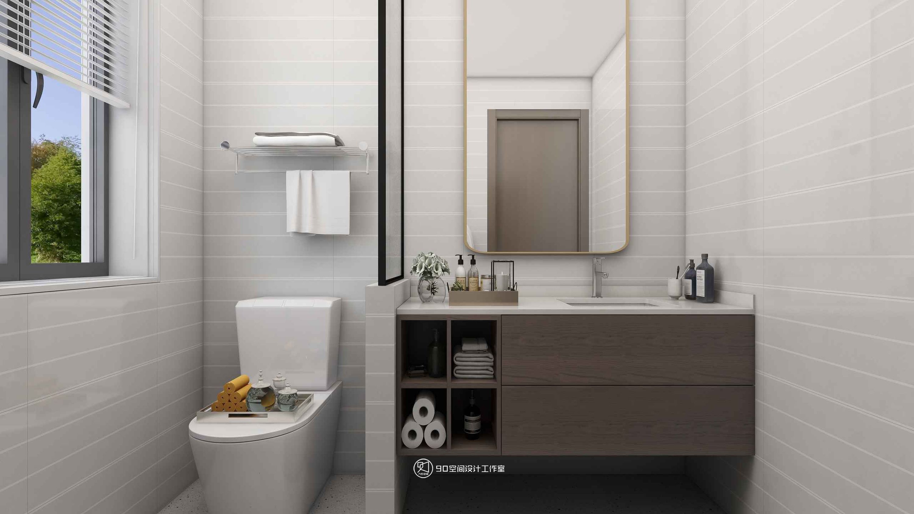 理想 · 185 平方现代奶油色调空间设计-39