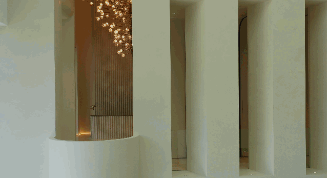 中南置地临沂林樾展示中心 | 原始美感的空间艺术-23