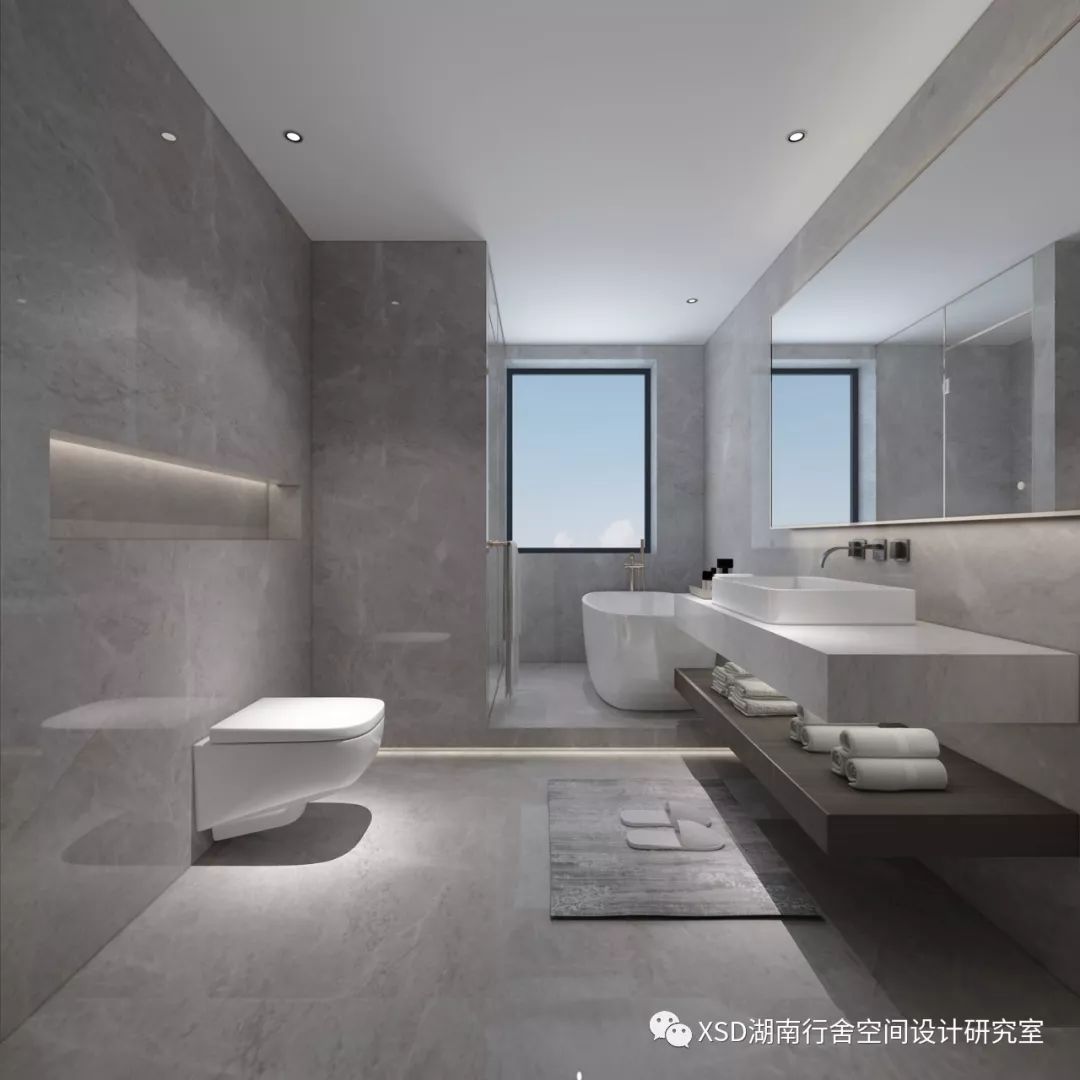 极简高级黑,打造梅溪湖一线湖景大平层-37