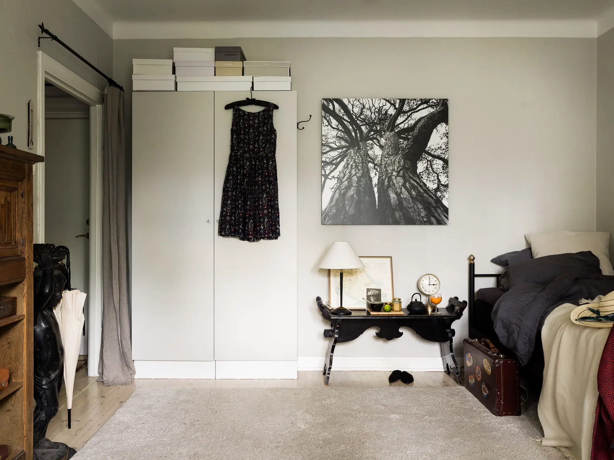 26 平米双功能家具设计，复古温馨小空间-4