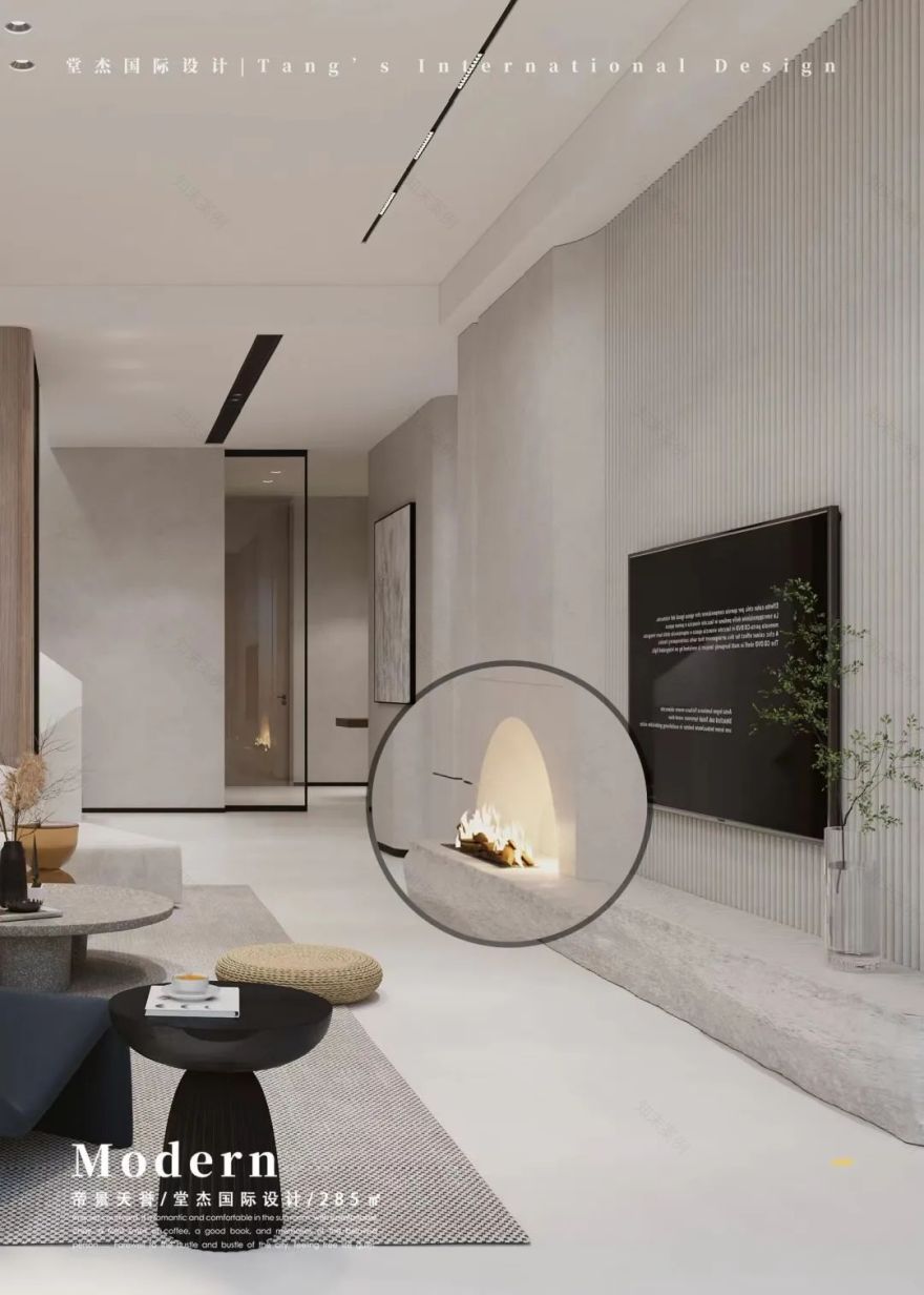 南京 285㎡简约别墅设计丨中国南京丨堂杰国际设计-25