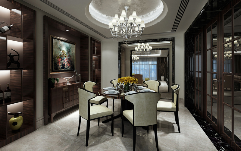 沈育晖作品  大平层 昆玉九里住宅240平-1