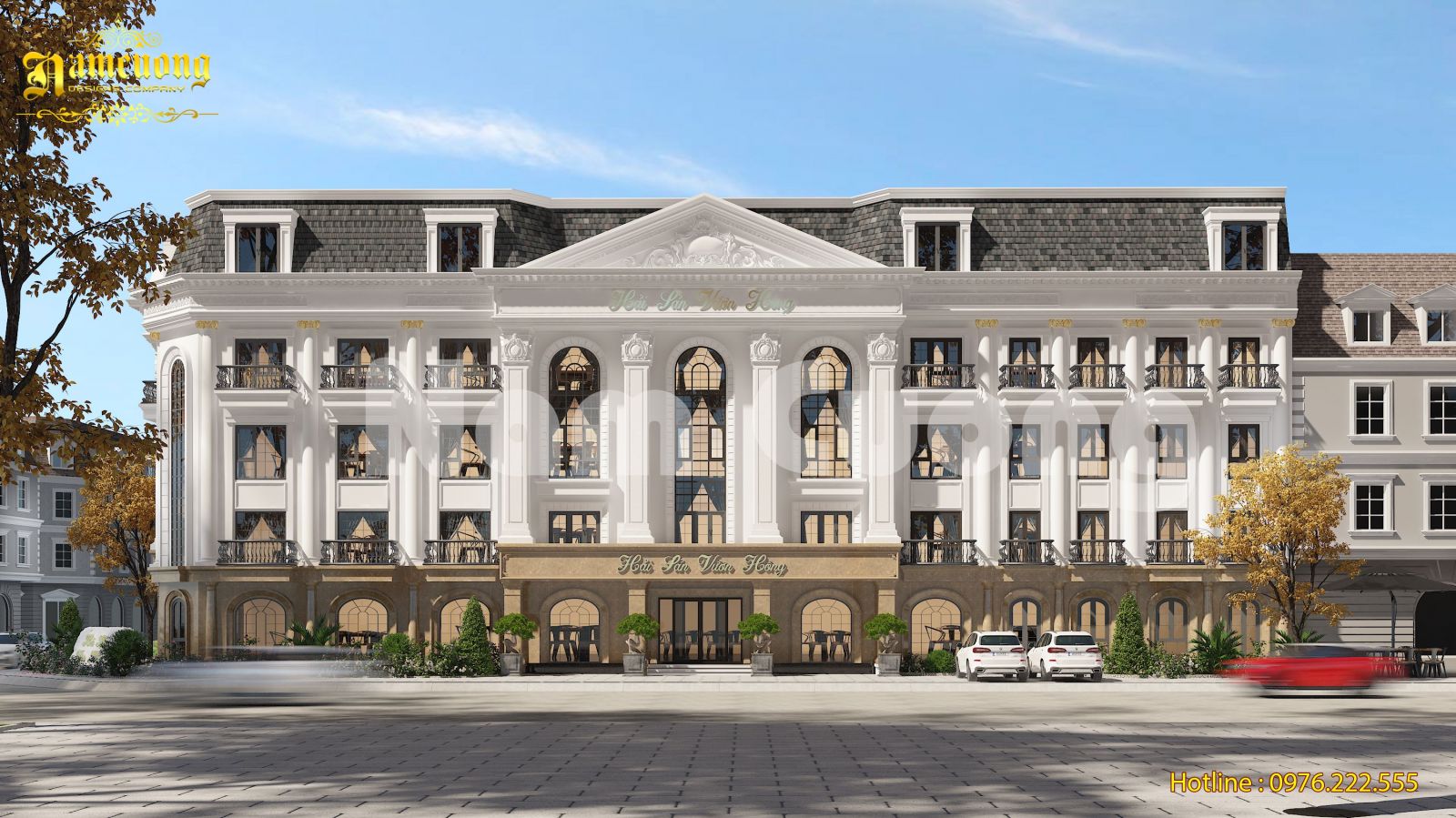 越南 Quảng Ninh 港海鲜餐厅 Vườn Hồng 设计亮点与评价-26