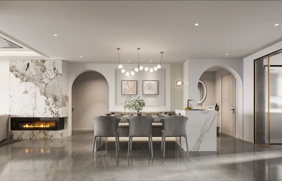 翡翠时光 · 法式浪漫与现代的完美融合丨中国南宁丨南宁柒颜设计-23