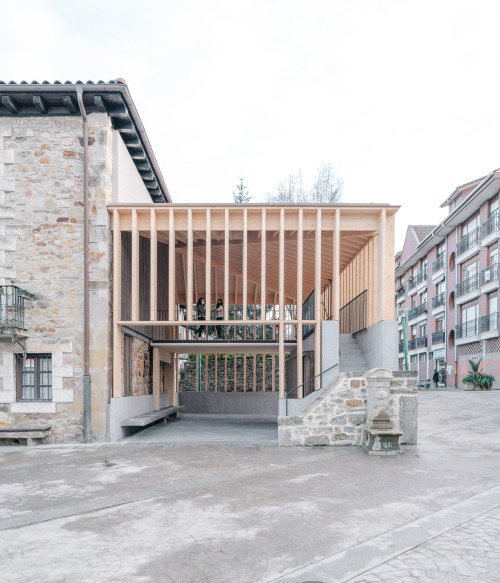 Behark:将旧废墟改造成户外图书馆扩建部分-6