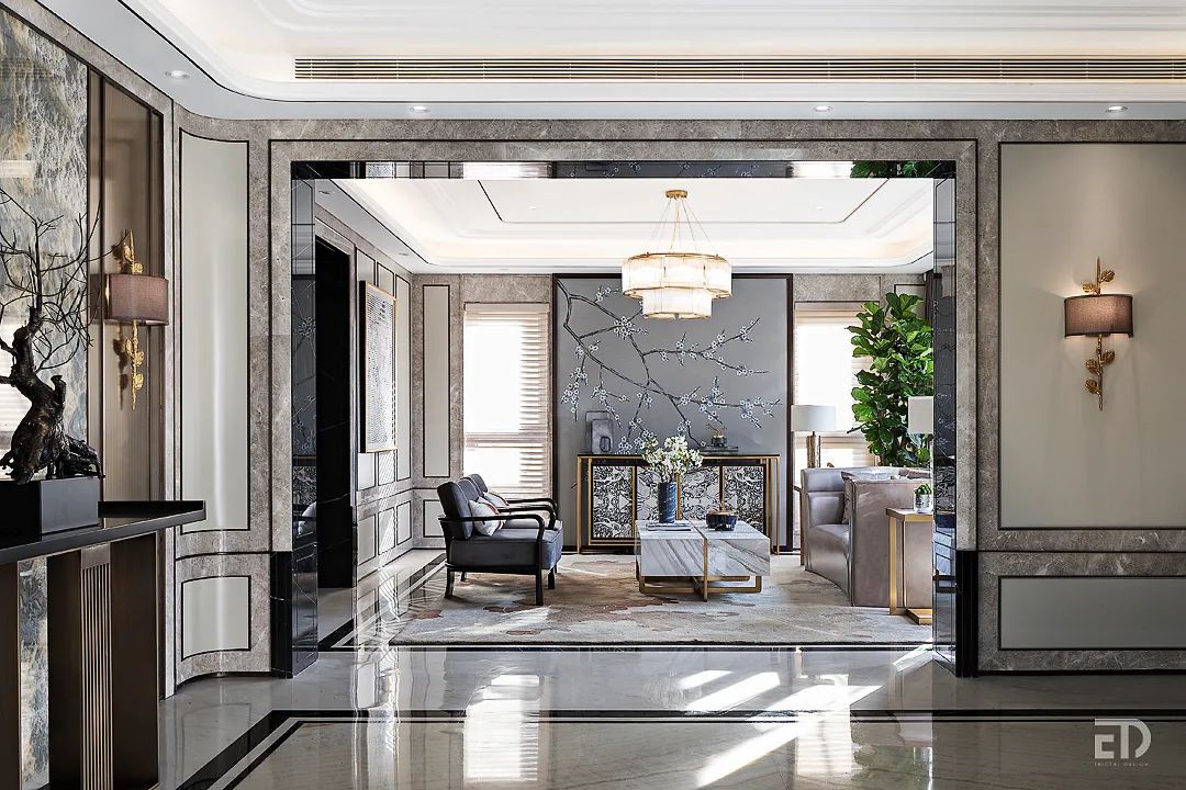 别墅样板间案例-19