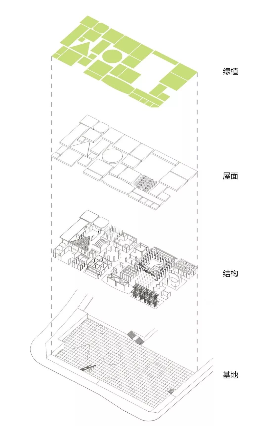 深圳留仙洞万科云设计公社 B4 地块 | 桌景般的地下空间设计-33
