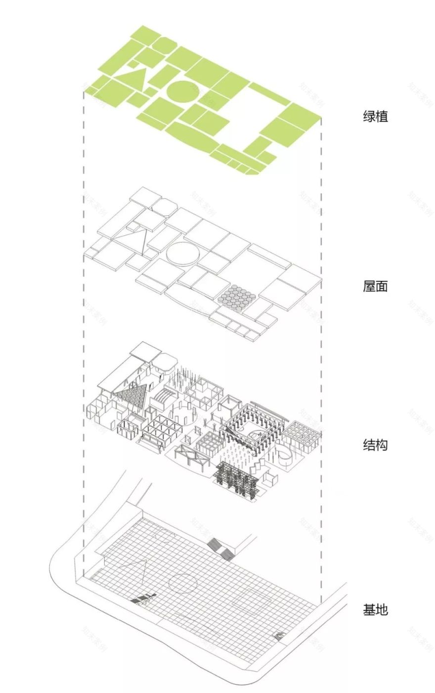 深圳留仙洞万科云设计公社 B4 地块 | 桌景般的地下空间设计-33