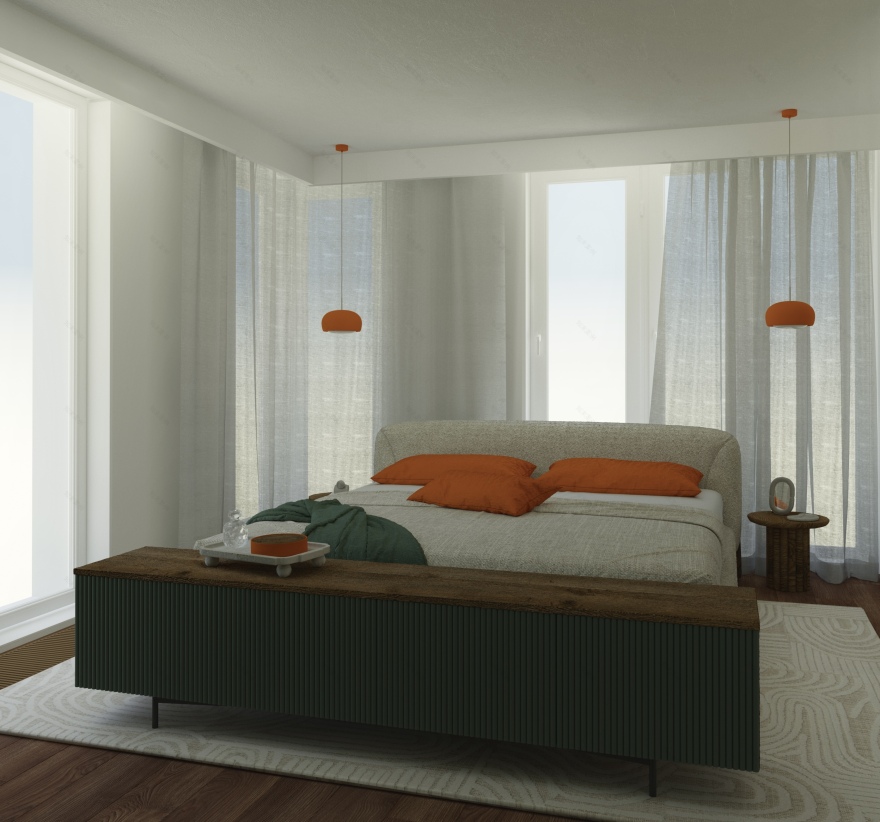 年轻情侣公寓设计项目丨乌克兰基辅丨Diana Chehaieva-38