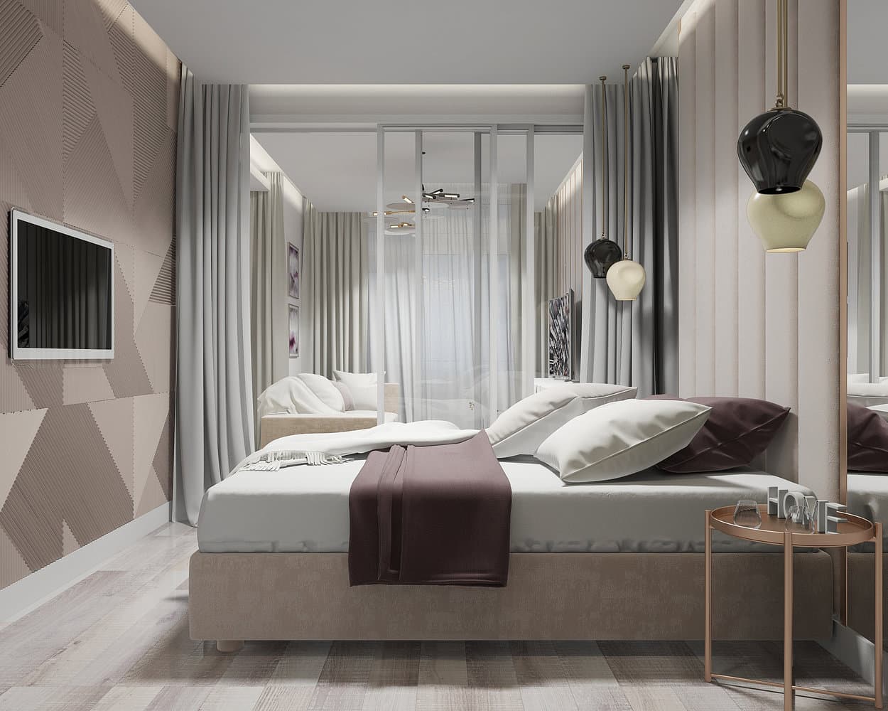 新莫斯科公社村的53平现代风单身公寓设计丨俄罗斯莫斯科-22