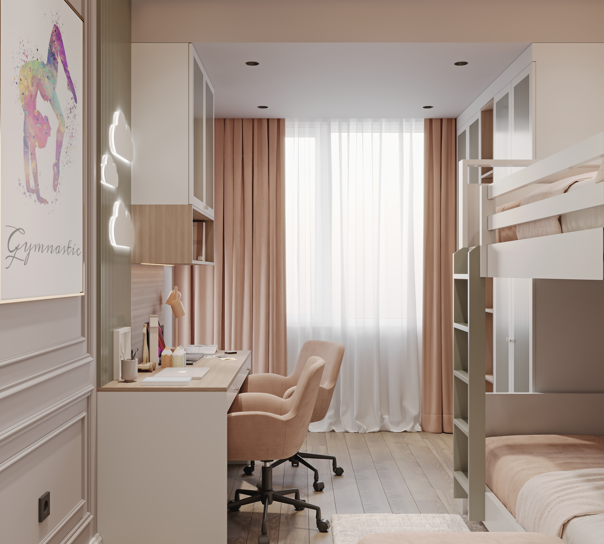 Baby girls room 12 (m²)-4