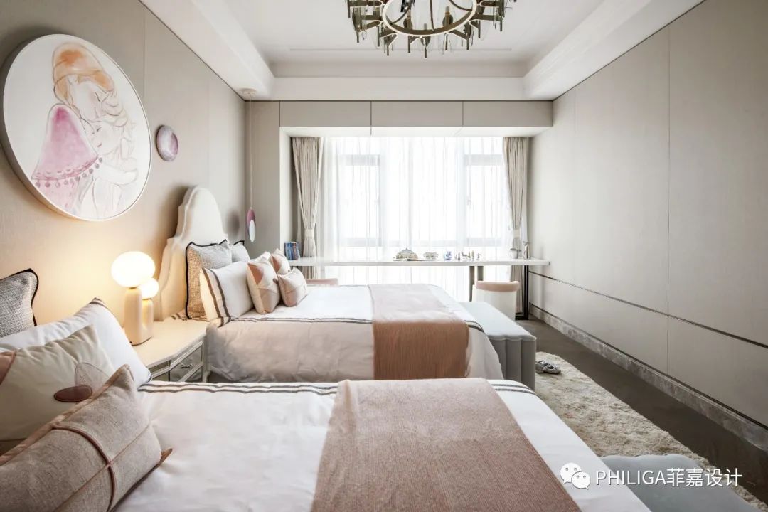 天津招商津湾天玺 296㎡样板间 | 复古摩登,重新定义生活格调-40