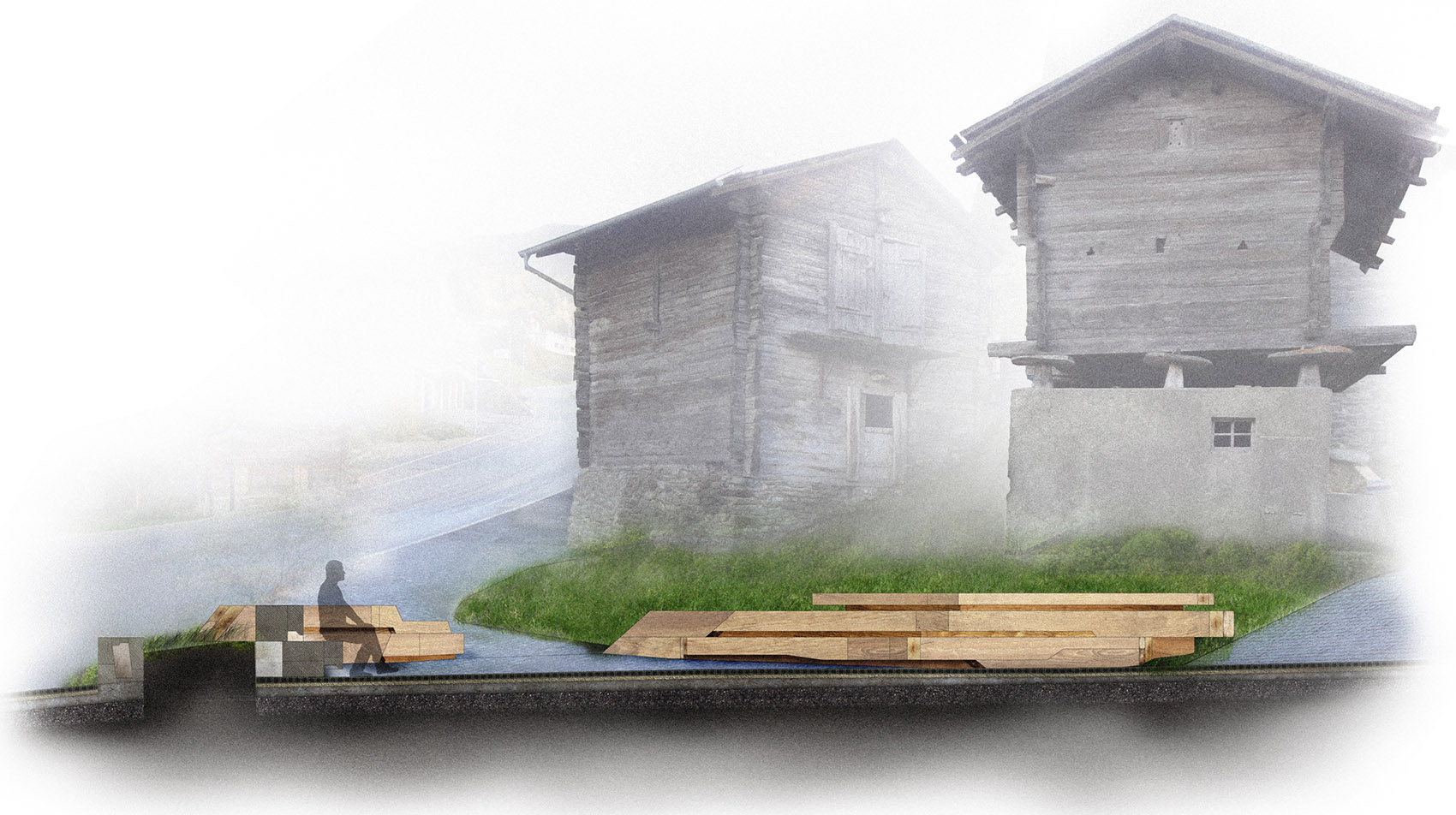 小镇广场及家具，瑞士 / Fernando Menis Architects-25