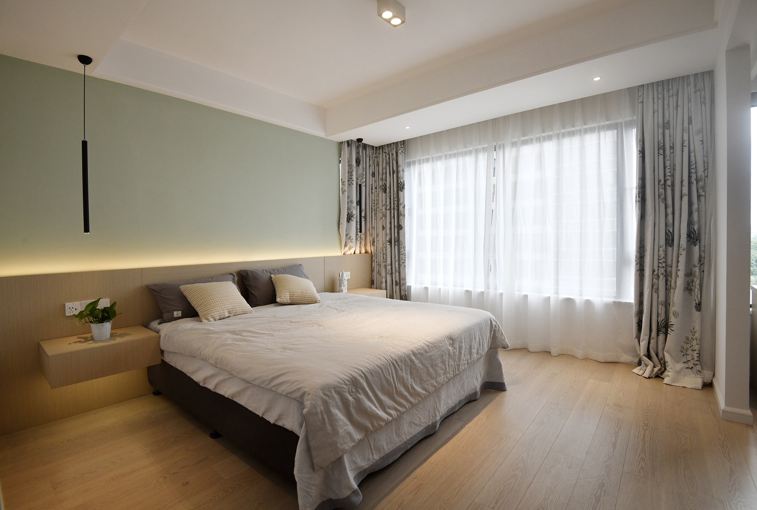 南宁领秀前城 128㎡三室设计丨中国南宁丨山楠设计-46