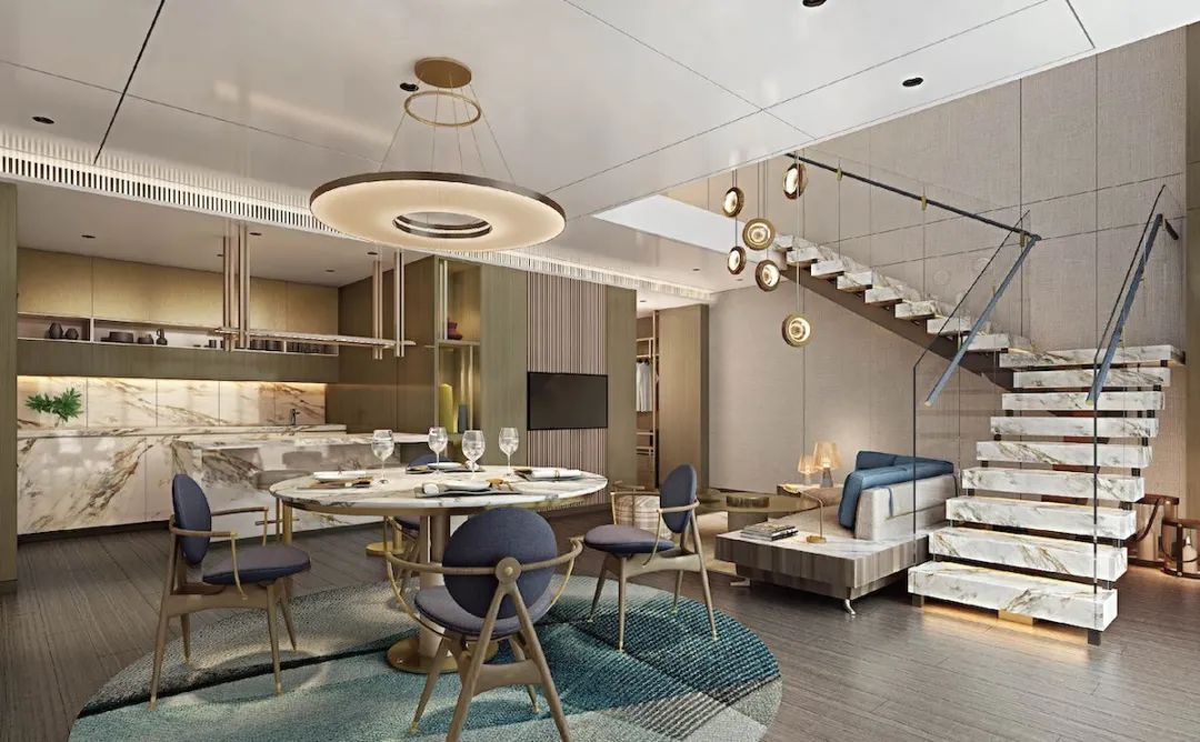 西安曲江希尔顿嘉悦里酒店丨中国西安丨HBA-163