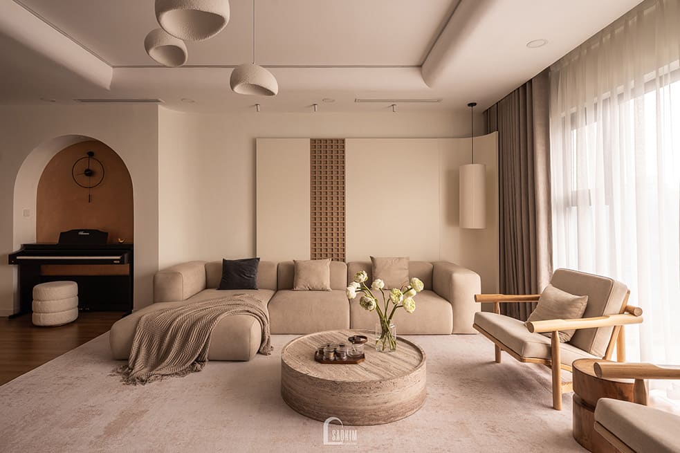 Hanoi Paragon 138m2公寓室内设计与建造项目丨越南河内-4