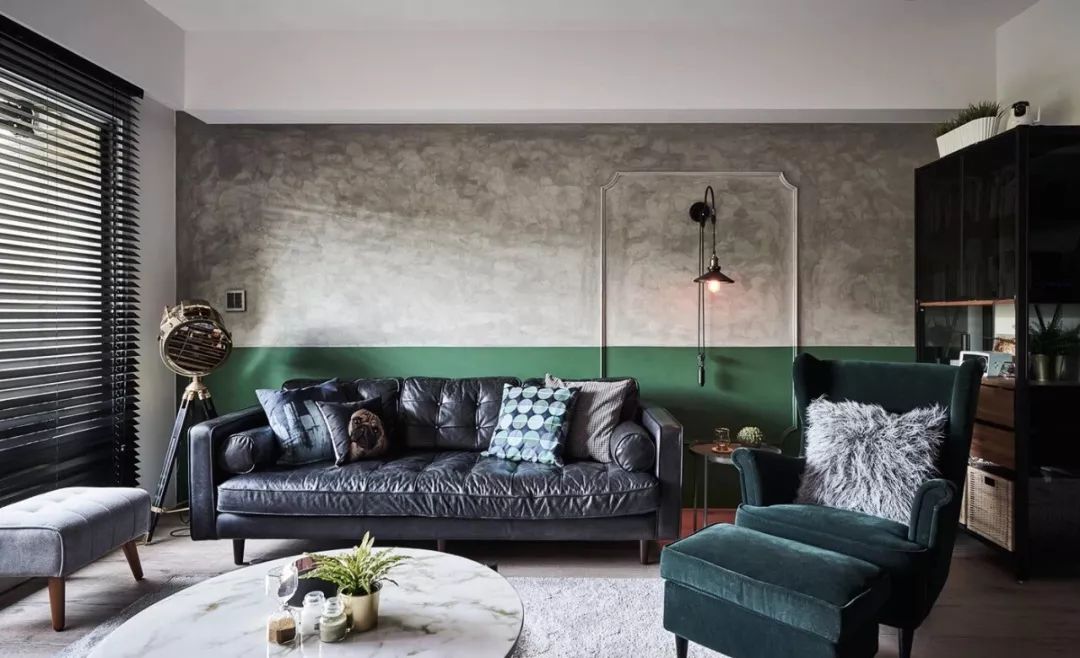 73㎡工业北欧混搭风,粗犷随性与简约优雅的完美结合-1