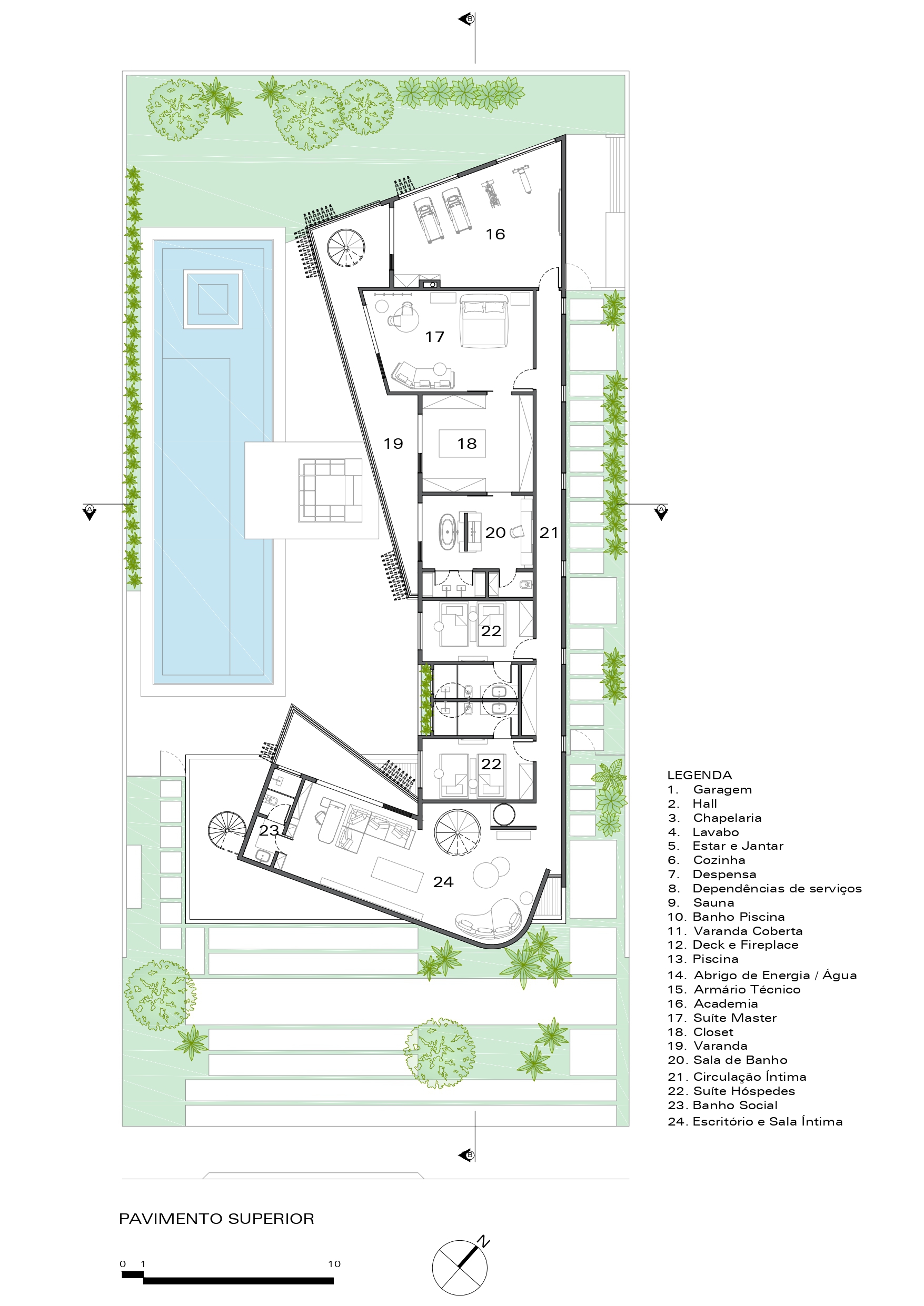 加莱里亚屋丨巴西丨Okha arquitetura e design-28
