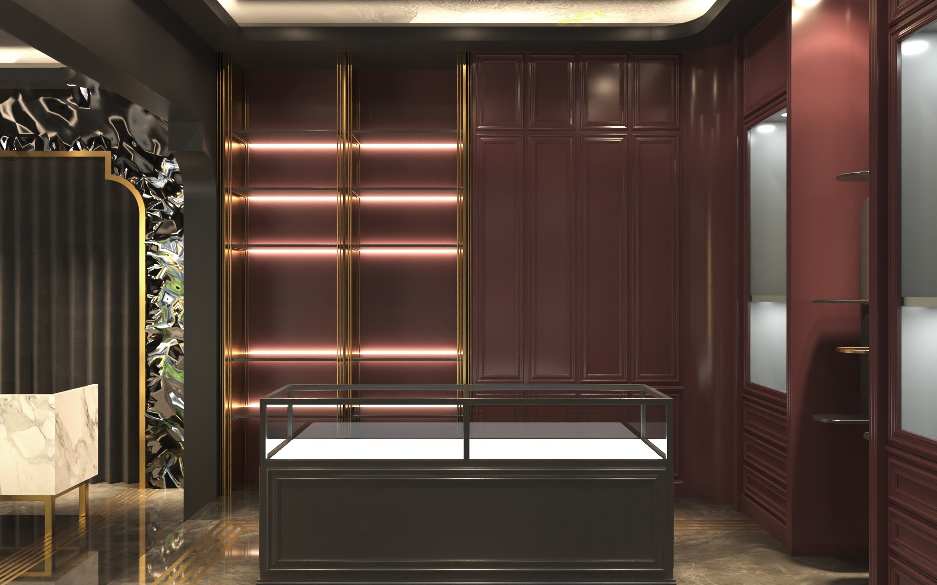 X Boutique 浪漫内衣店设计-14