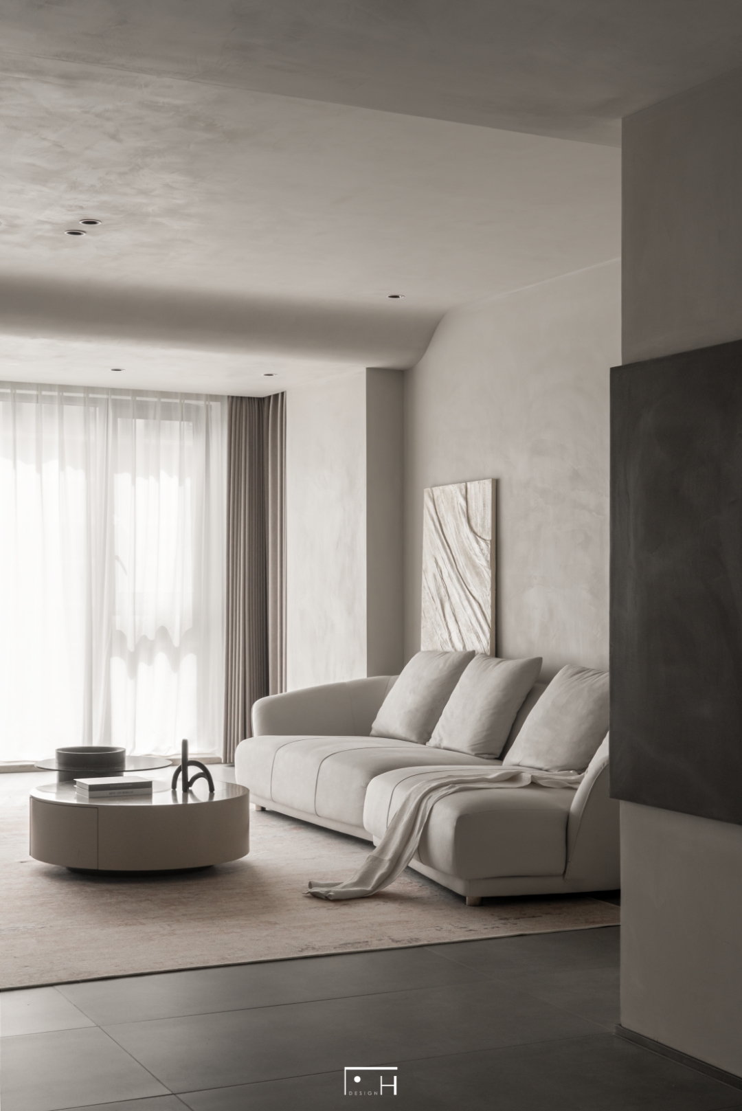 浙江诸暨城市之星极简之家丨中国浙江丨栗禾设计-13