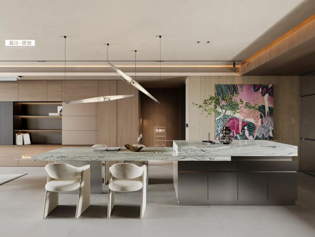 【莫川作品】深圳龙岗168㎡意式风格的家-102