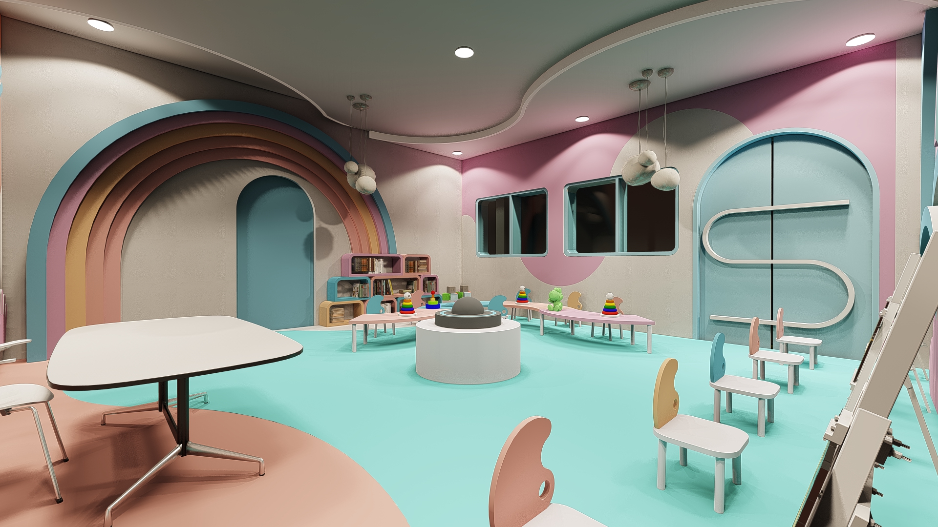 A nursery and kids area-12