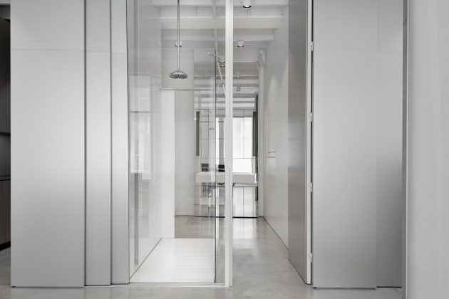 老卢布尔雅那建筑内新对比公寓室内设计丨斯洛文尼亚丨SADAR + VUGA建筑事务所-43