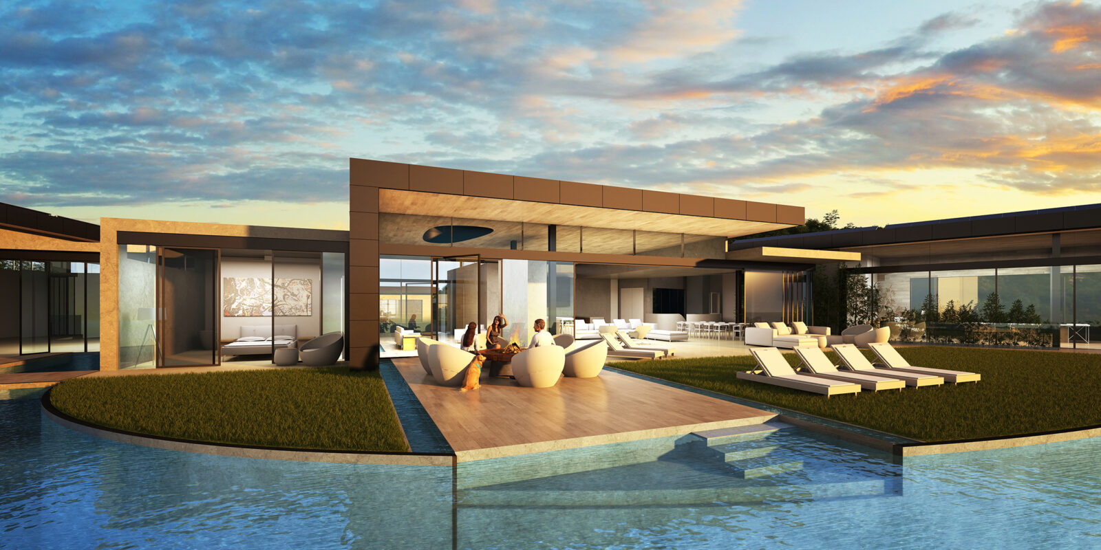 山间别墅（王氏住宅）丨美国-24