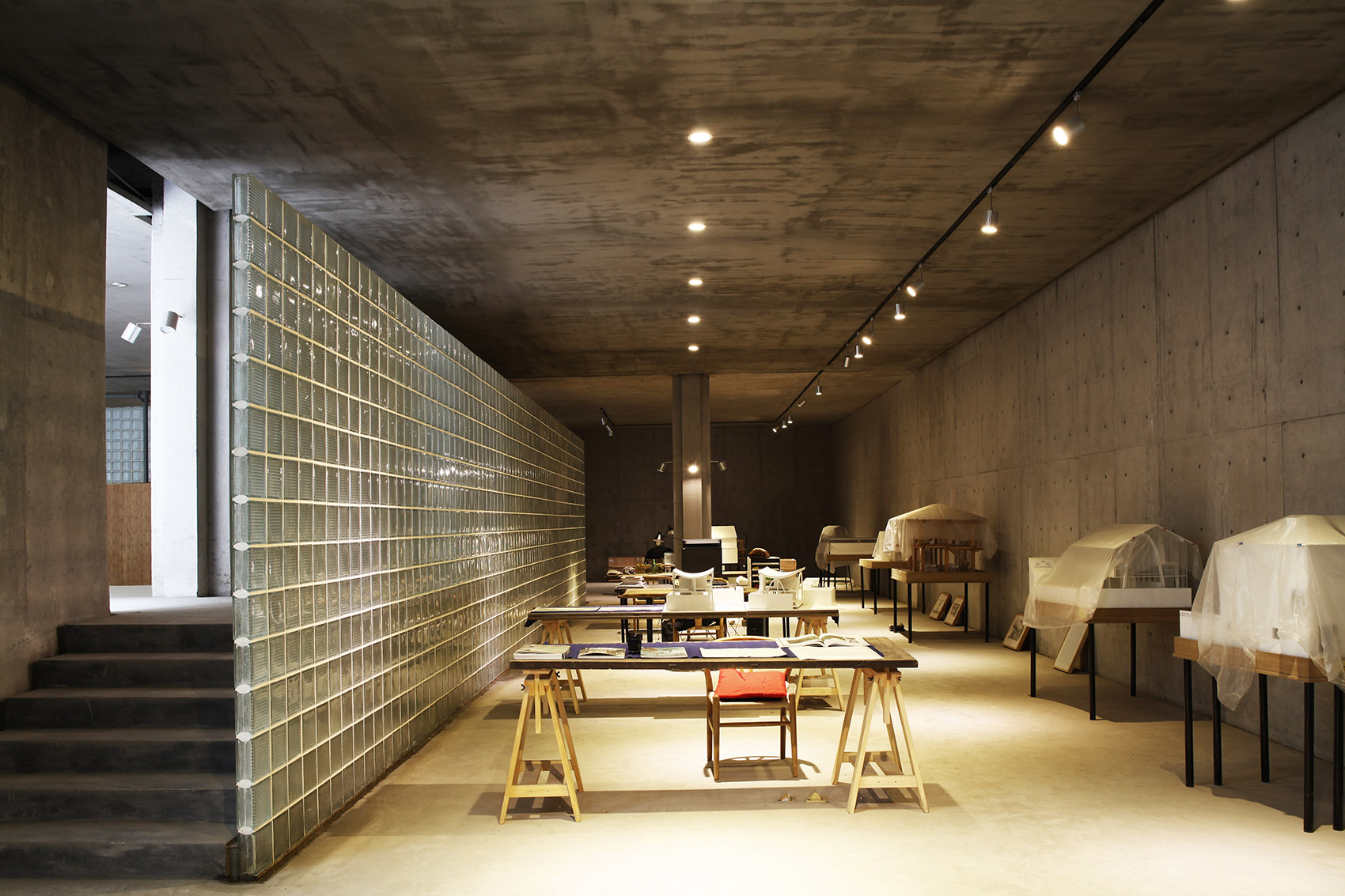 宁波柯力博物馆－混凝土框架与玻璃盒交响曲-46