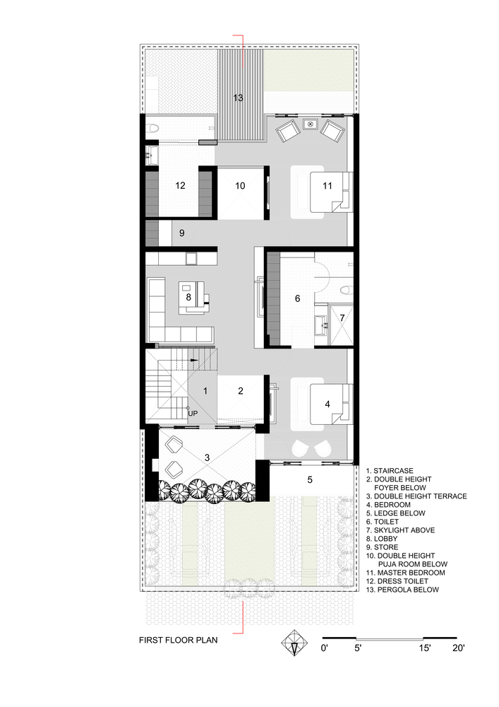 Sky Box House  Garg Architects-74