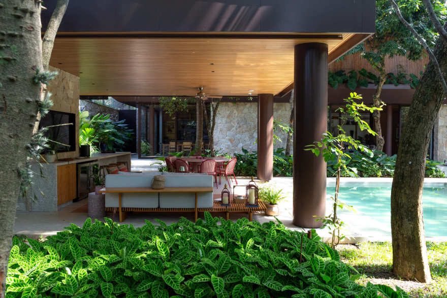 MKN 住宅(注:House常见释义为住宅、房子,MKN若是特定名称保持原样即可) 丨巴西圣保罗丨Triplex Arquitetura-20